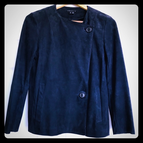 SALE!!🎉🎉Theory Leather Jacket😎 - Picture 2 of 5